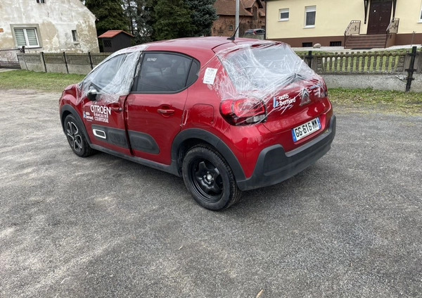 Citroen C3 cena 27500 przebieg: 4700, rok produkcji 2022 z Krotoszyn małe 379